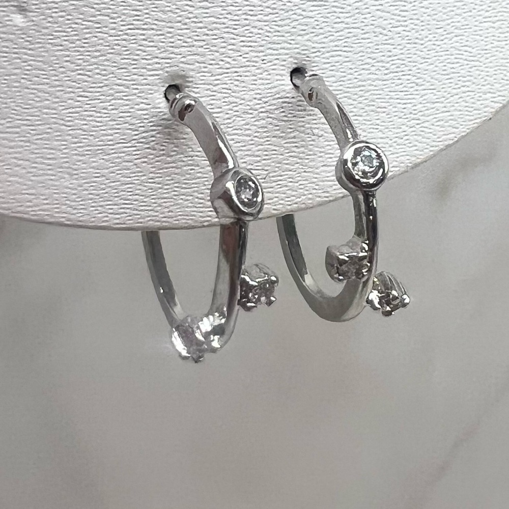 Ann Taylor Loft delicate hoop earrings